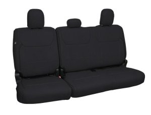 Ford F150 Rear Bench Seat Covers - PRP Seats - Premium Vinyl - Black - `21-`26